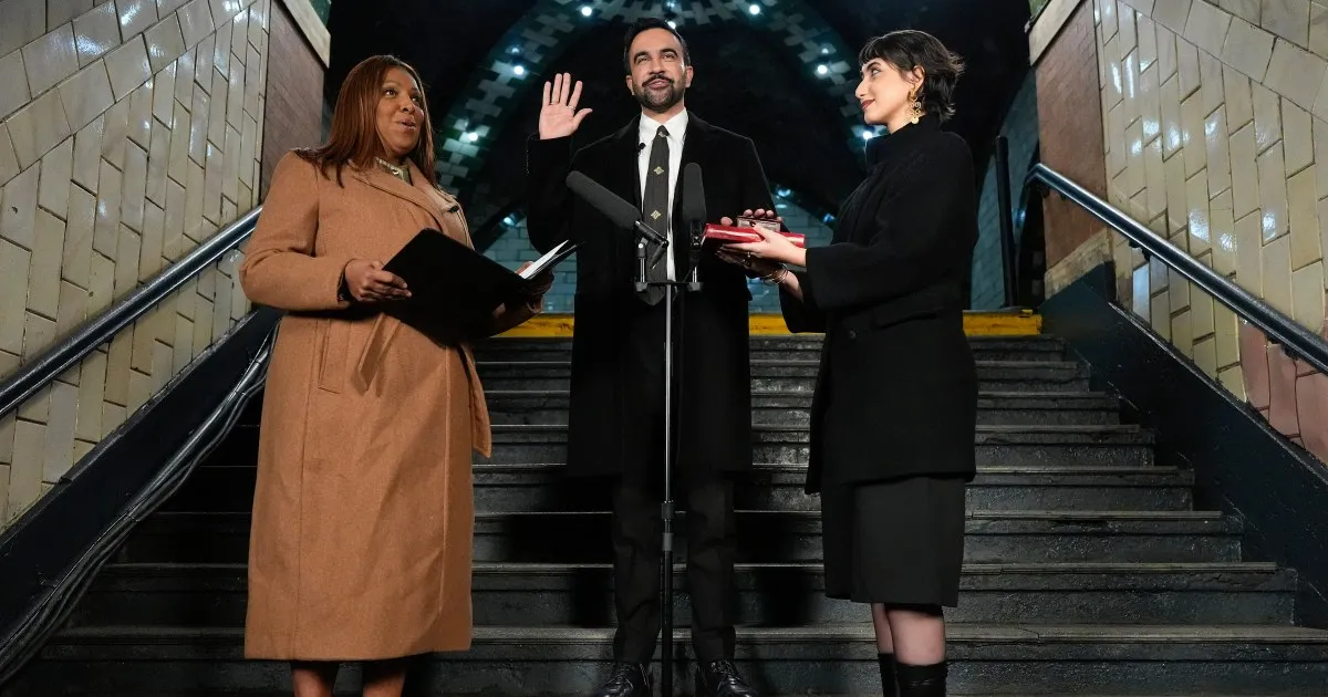 Featured image for Zohran Mamdani Sworn In as New York City Mayor