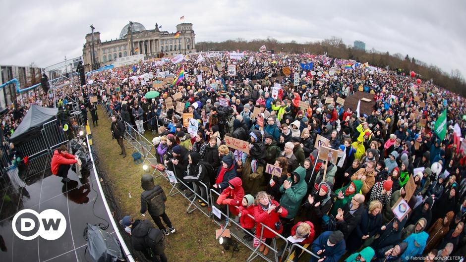 Featured image for "Mass Protests Sweep Germany Against Far-Right Movement"