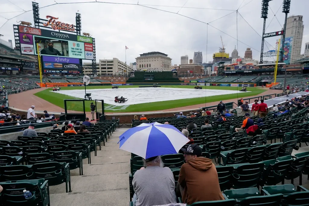 Doubleheader Tuesday for Tigers and Guardians after postponements.