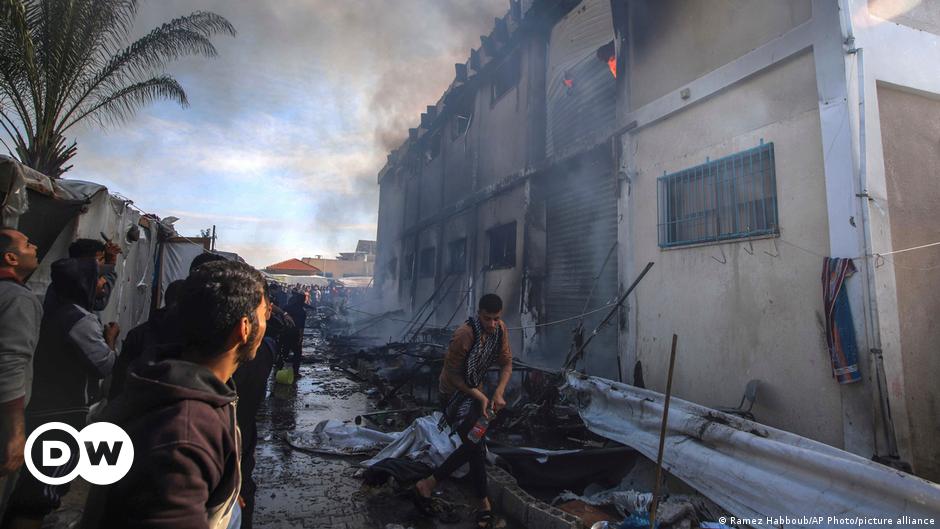 "UN Warns of Threat to Gaza Shelters as Blinken Renews Calls for Israel to Protect Civilians"