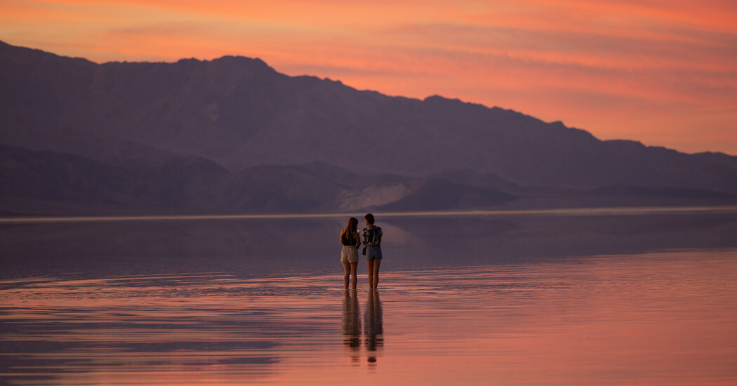 "Miraculous Revival: Death Valley's Rare Lake Springs to Life"