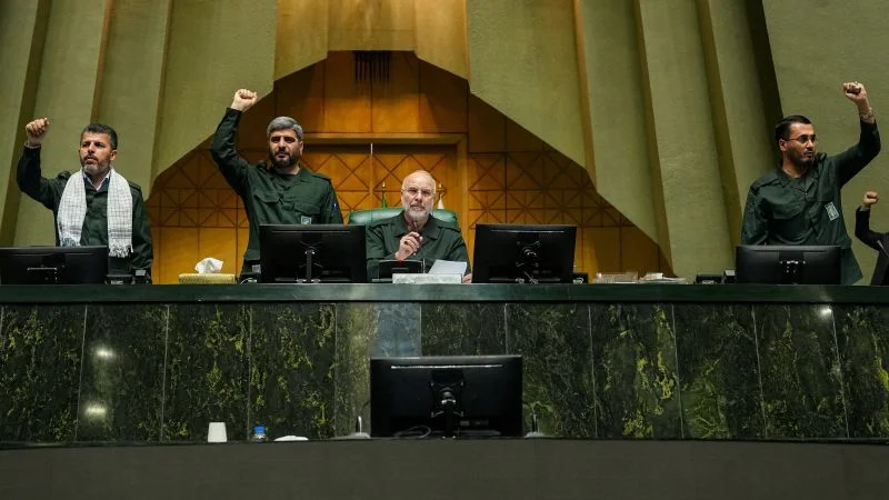 Trump hints at talks with a respected Iranian hardliner as potential interlocutor