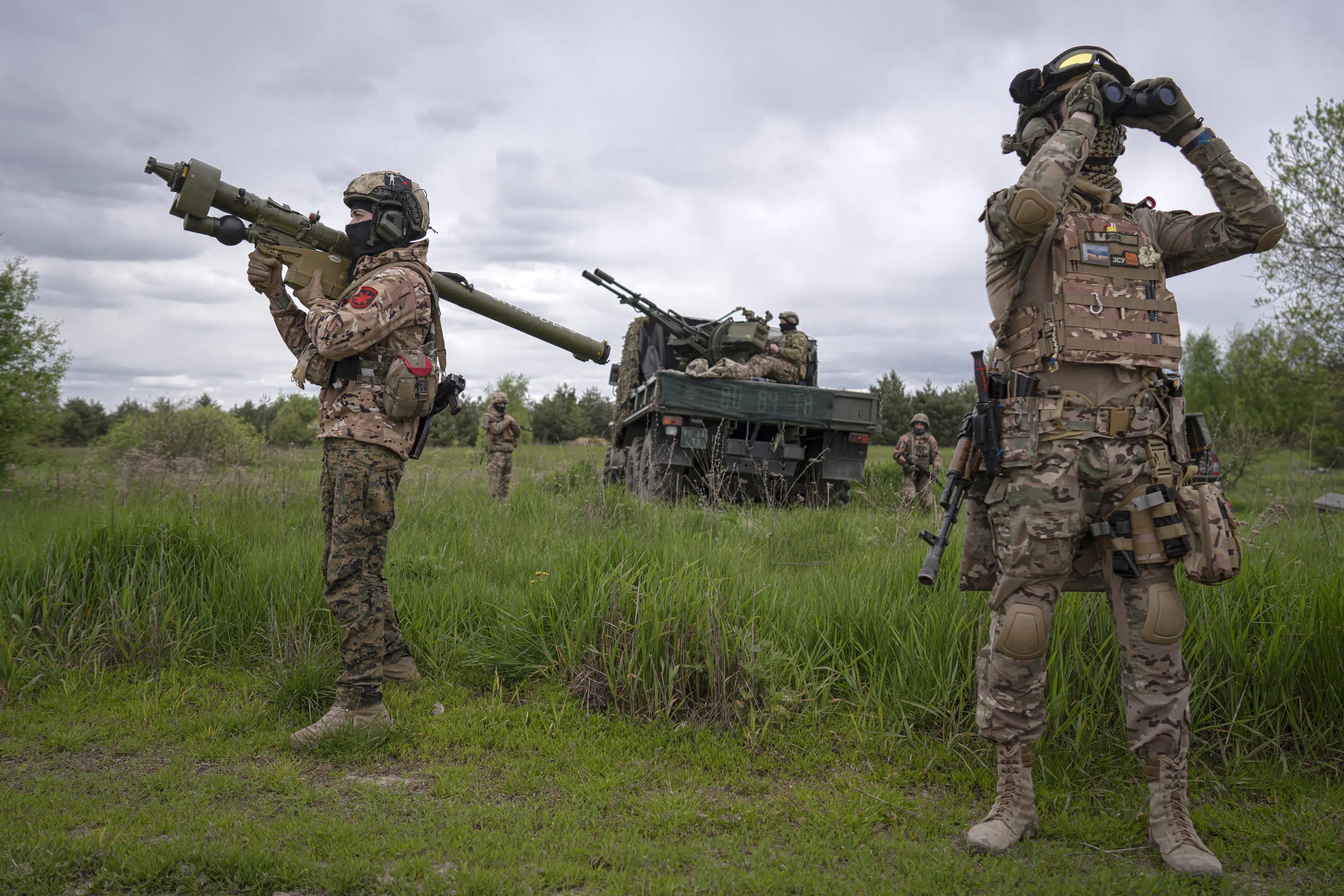 Ukrainian Air Defenses Strengthened by Western Weapons and Experience.