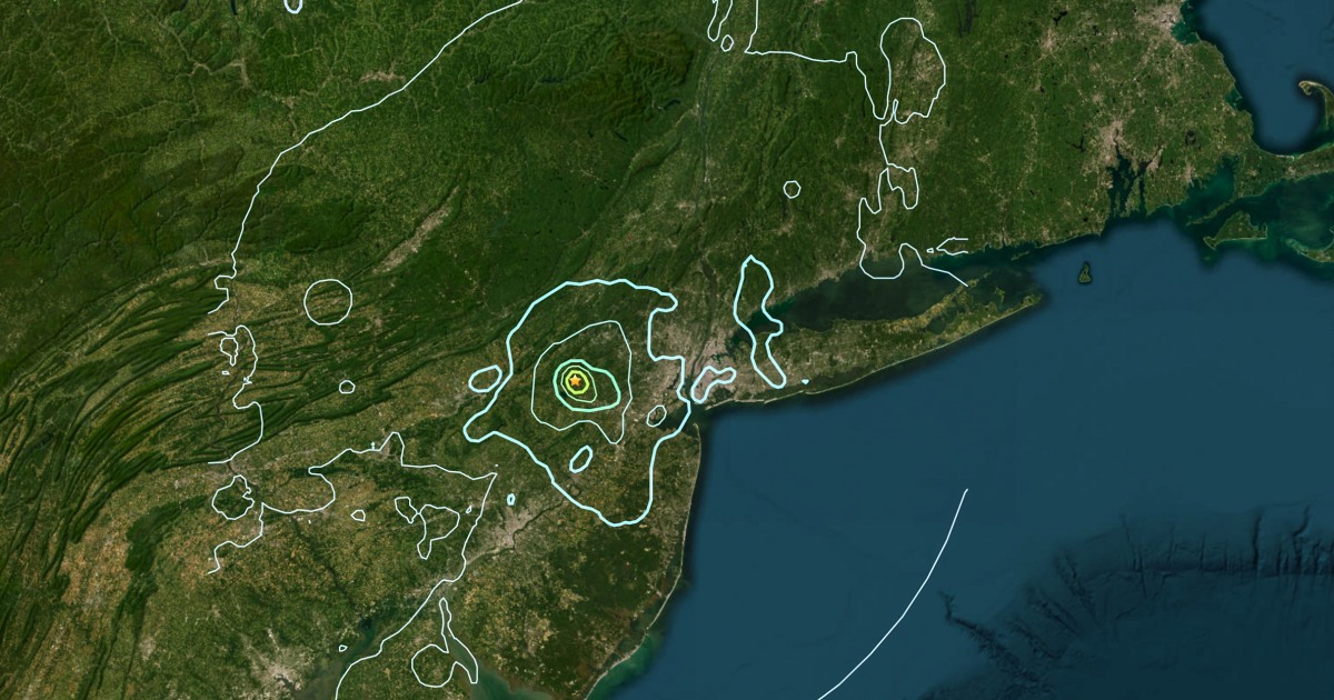 "4.7 Magnitude Earthquake Rattles U.S. East Coast"