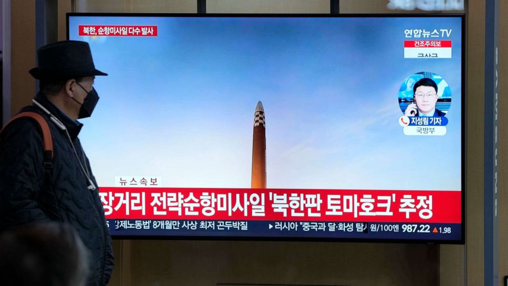 North Korea Launches Cruise Missiles During Joint Drills with US and South Korea.