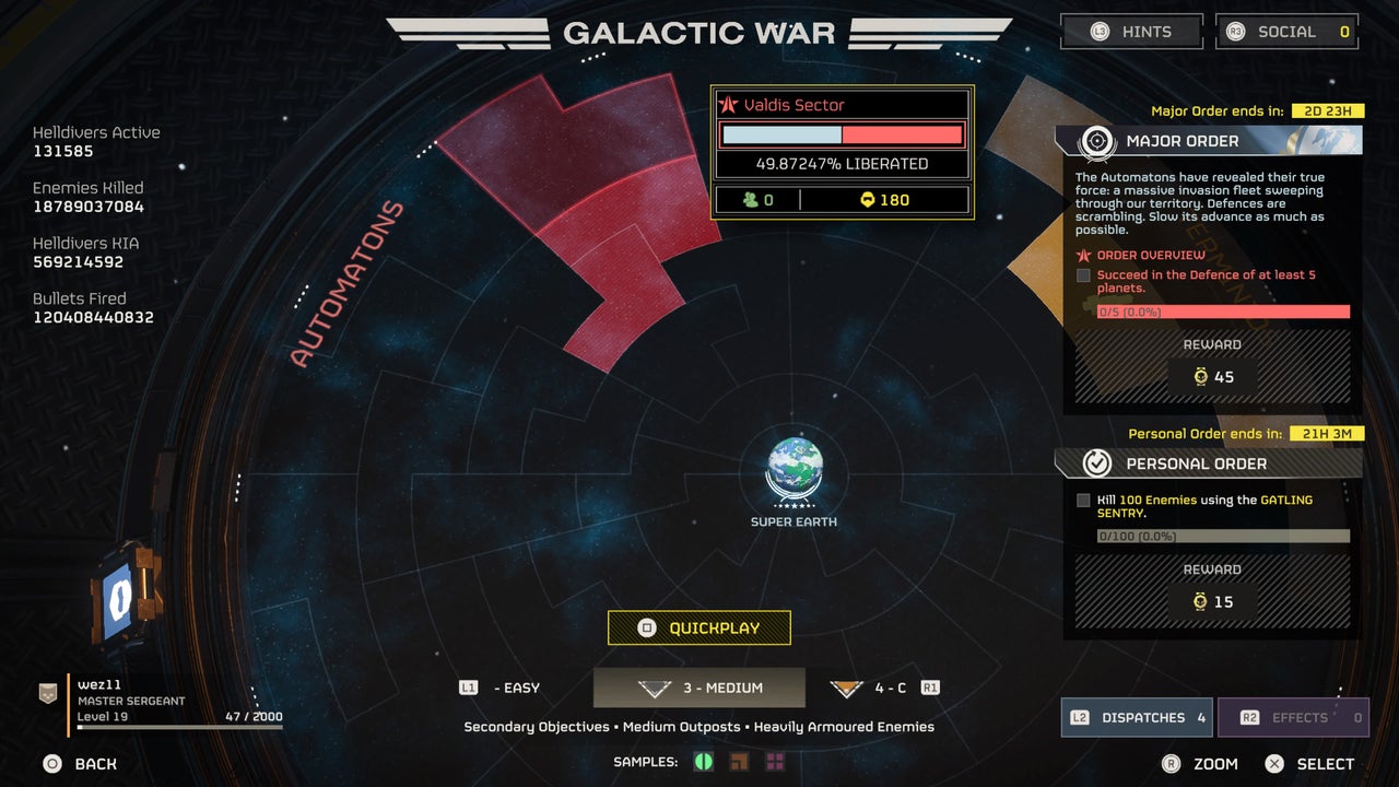 Featured image for "Massive Automaton Fleet Reinvades 'Helldivers 2' Despite Players' Efforts"