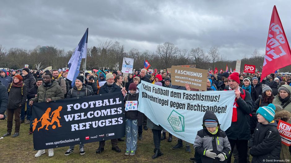 "Berlin Unites: Protests Against Far Right and Racism Sweep Germany"