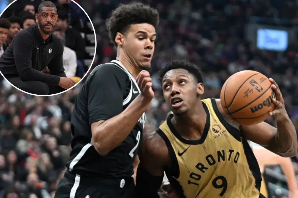 Featured image for "Raptors Dominate Nets in Coach Ollie's Debut Game"