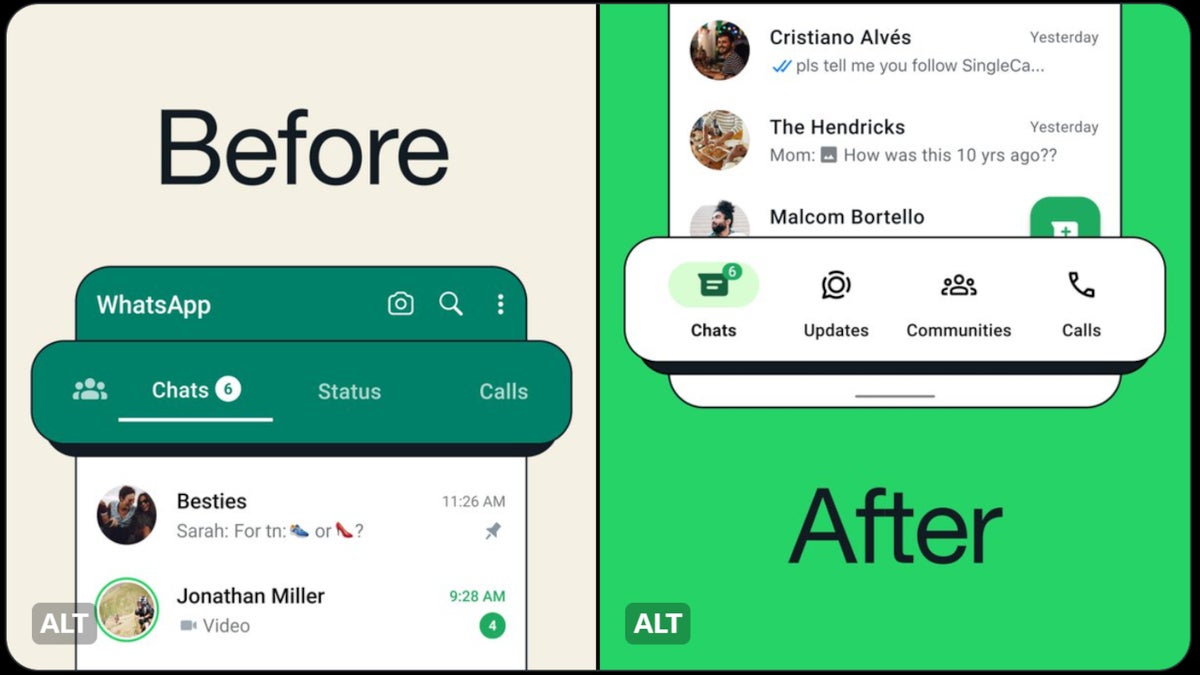 Featured image for "WhatsApp Introduces Enhanced Bottom Navigation Bar for Android Users"