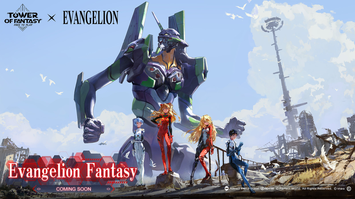 Featured image for "Tower of Fantasy Unveils Exciting Evangelion Crossover Details"