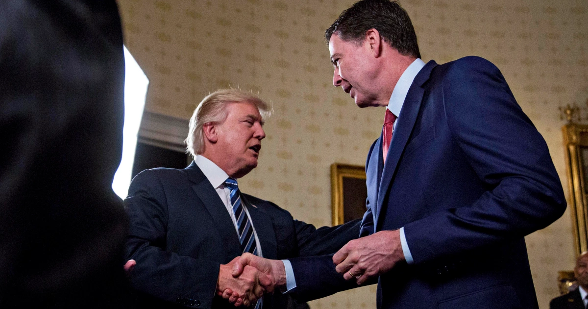 Featured image for Justice Department considers indictment of former FBI Director James Comey for alleged lying to Congress