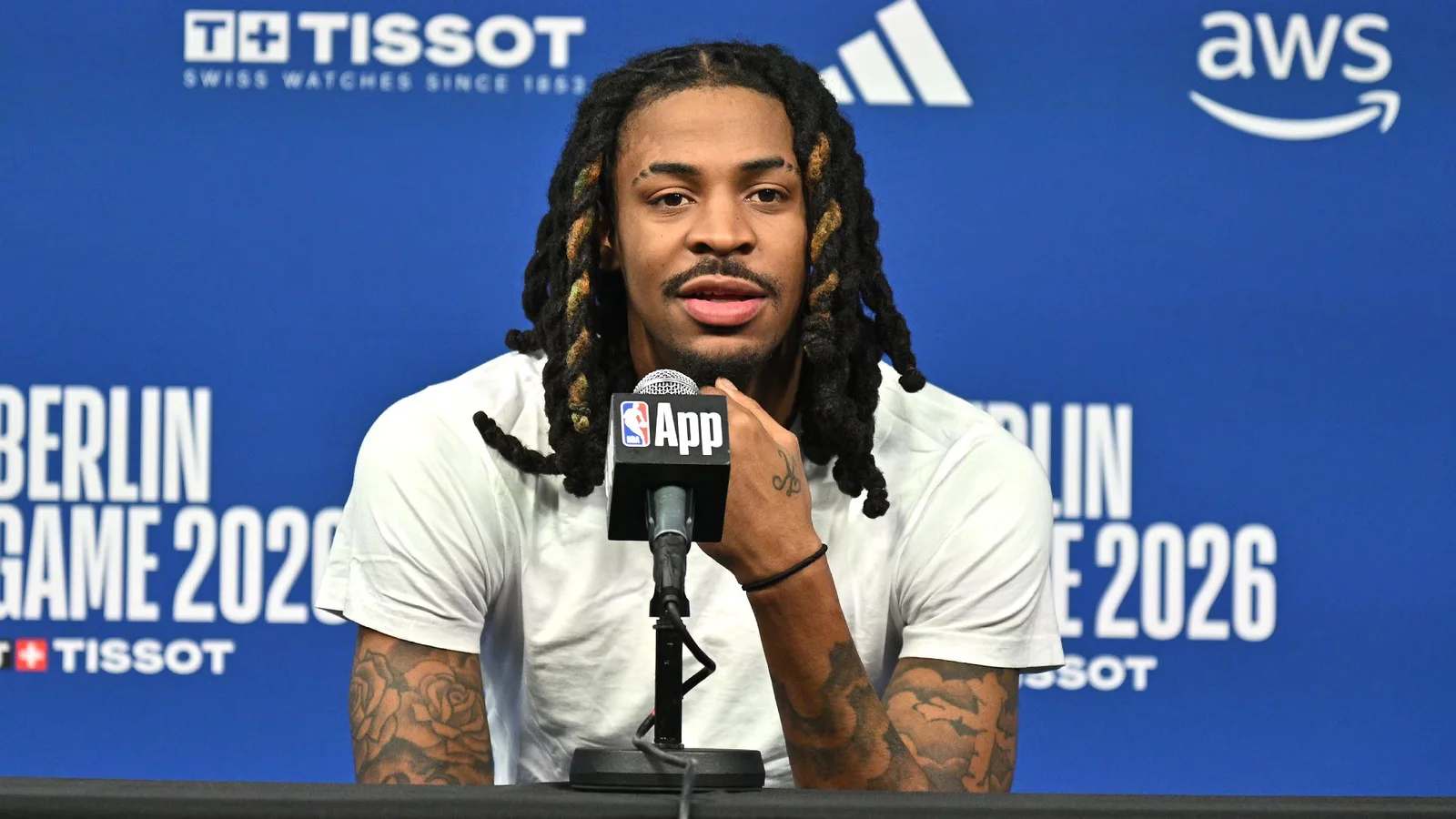 Morant Out for Berlin Game vs Magic with Calf Contusion