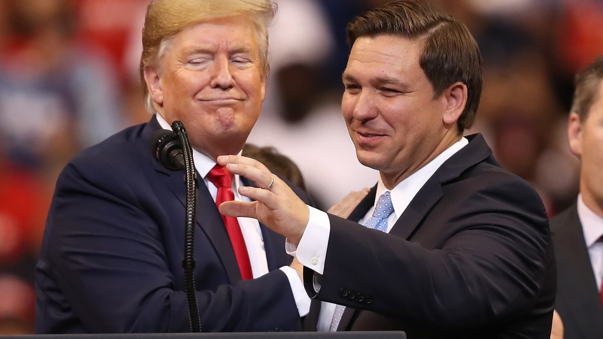Trump Super PAC Files Ethics Complaint Against DeSantis Over Alleged Shadow Presidential Bid