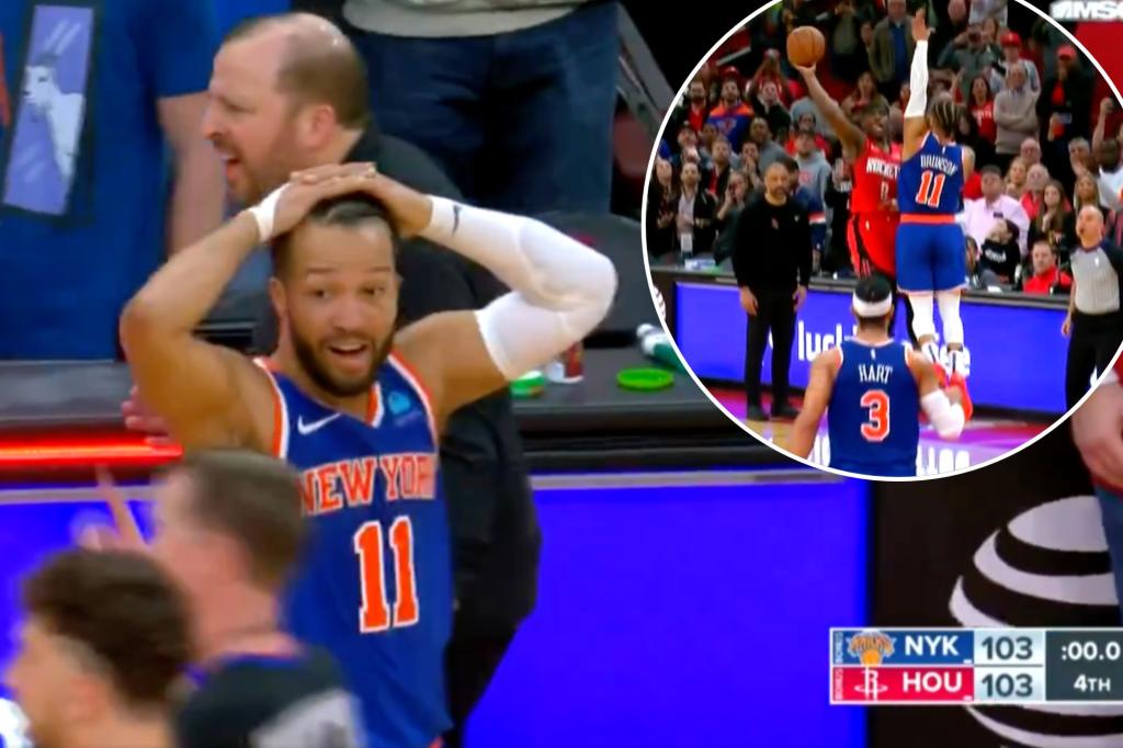 "Knicks' Comeback Thwarted by Controversial Foul Call in Loss to Rockets"