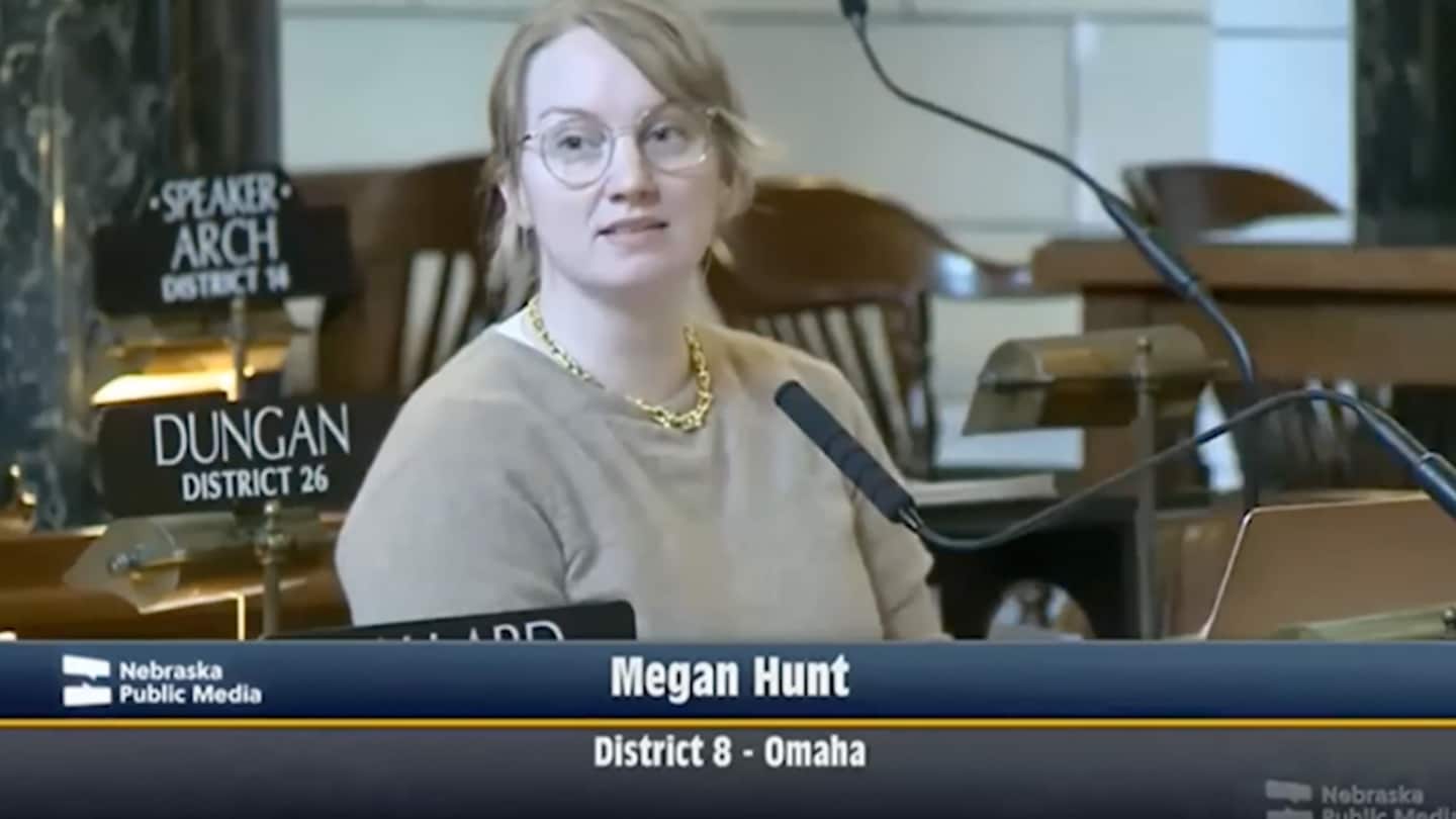 Featured image for Ethics complaint filed against Nebraska State Sen. Megan Hunt over transgender care bill.