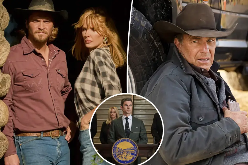 Featured image for Kevin Costner's Dramatic Exit Shakes 'Yellowstone' Premiere