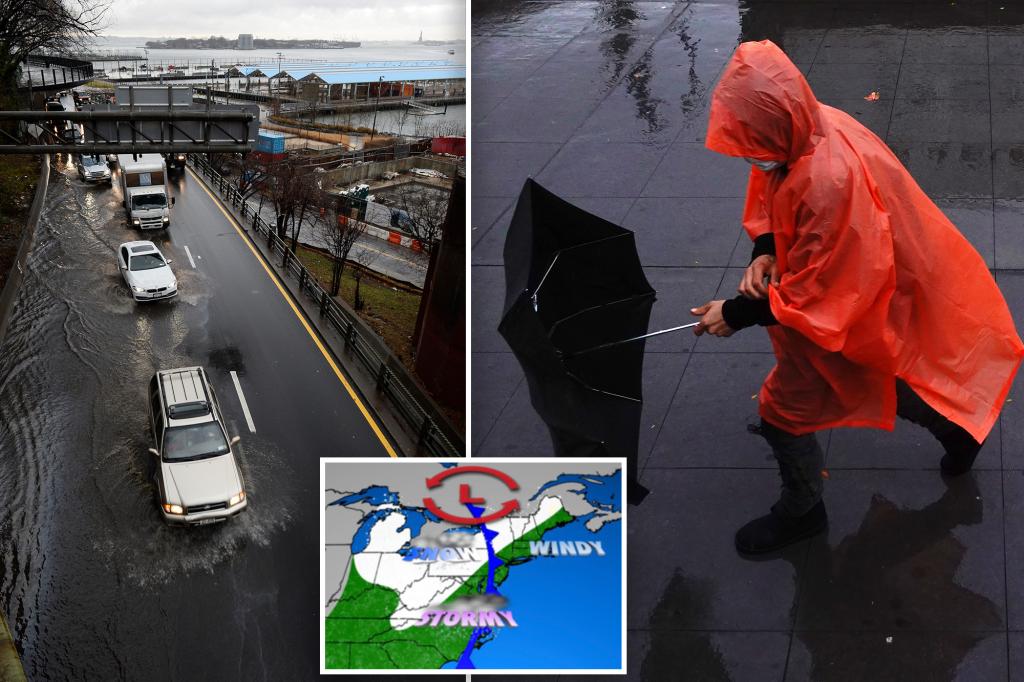 Severe Storm Alert: NYC, East Coast Brace for Flooding, High Winds, and Tornado Threats