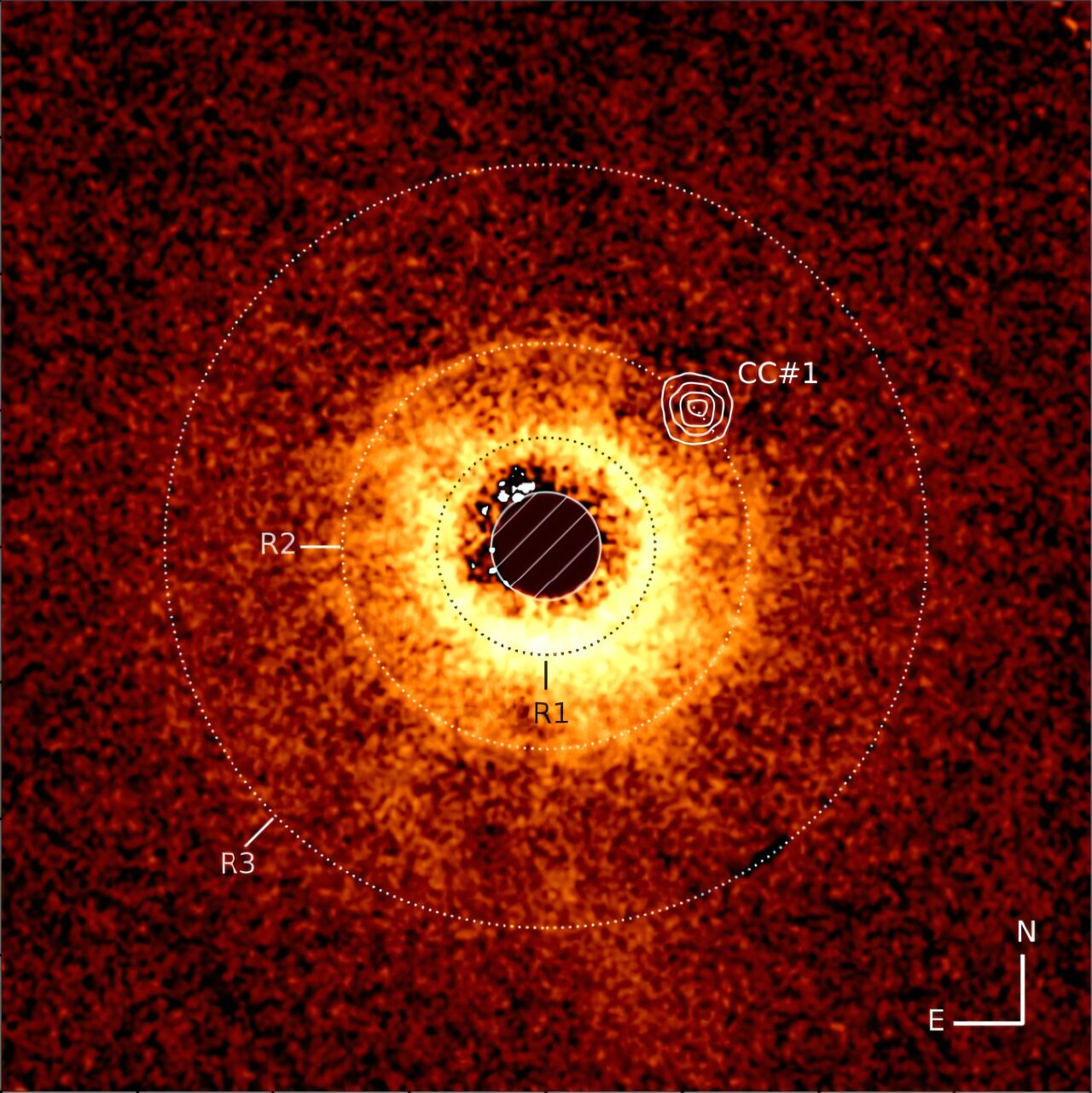 Featured image for James Webb Telescope Reveals Its First Direct Image of a Saturn-Sized Exoplanet