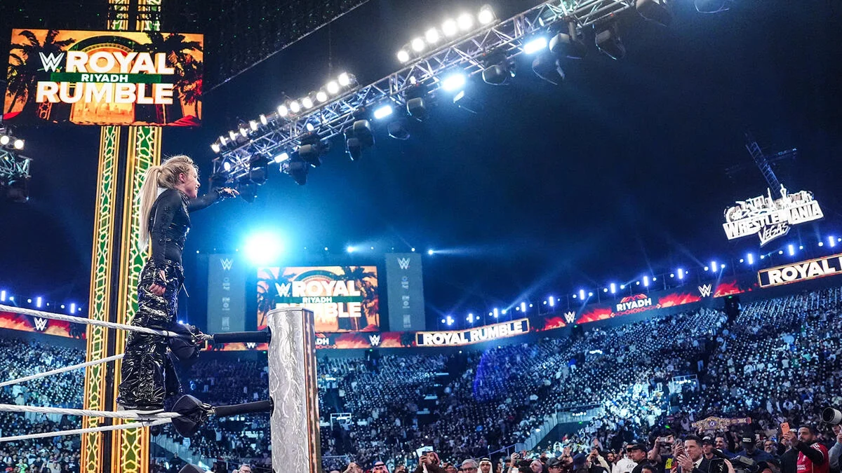 Liv Morgan savors the moment, forgets WrestleMania sign after Royal Rumble win