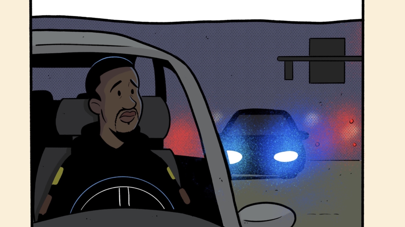 Irish portrait artist turns to comics to address U.S. police brutality.