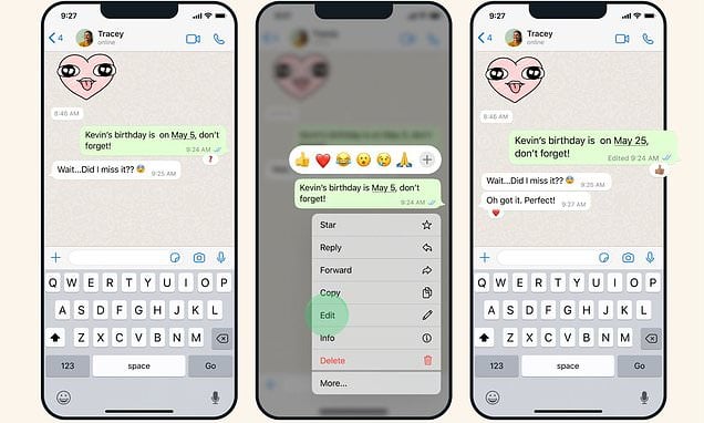Featured image for WhatsApp introduces message editing feature with time limit.