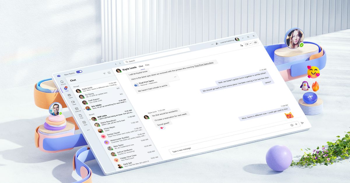 Microsoft's Redesigned Teams App Now Available for Windows and Mac