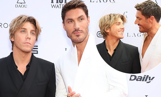 Featured image for "Kim Kardashian attends Lukas Gage and Chris Appleton's Vegas wedding"