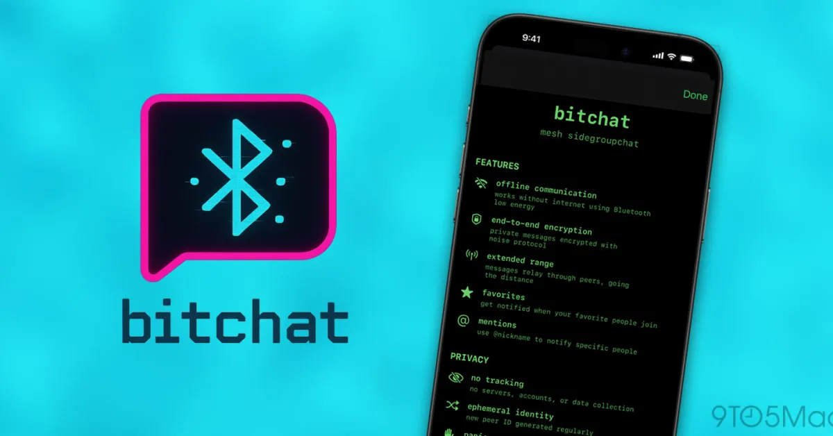 Featured image for Jack Dorsey's Bitchat Mesh Launches on App Store for Offline Messaging