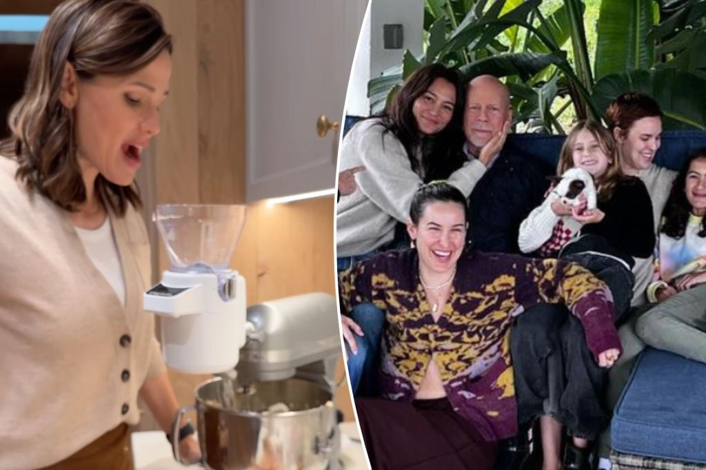 Celebrity Thanksgiving Celebrations: Jennifer Garner, Bruce Willis, Patrick Mahomes, and More!