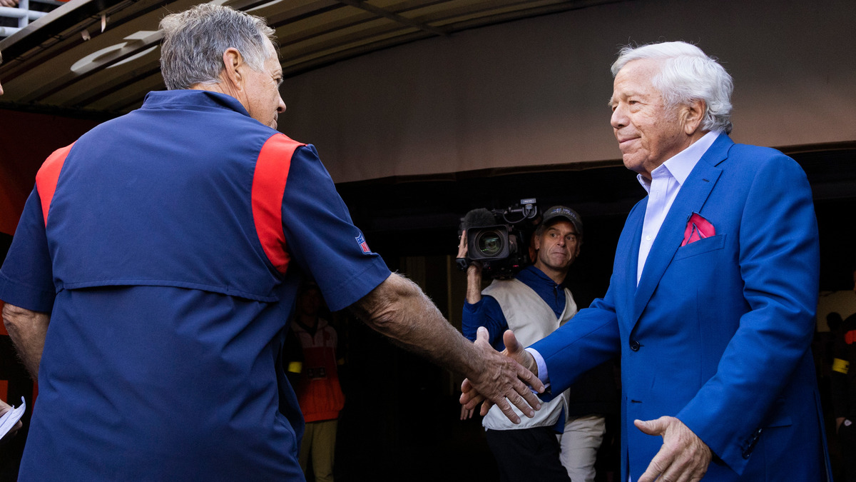 Featured image for "Inside the Turmoil: Belichick, Kraft, and the Patriots' Uncertain Future"