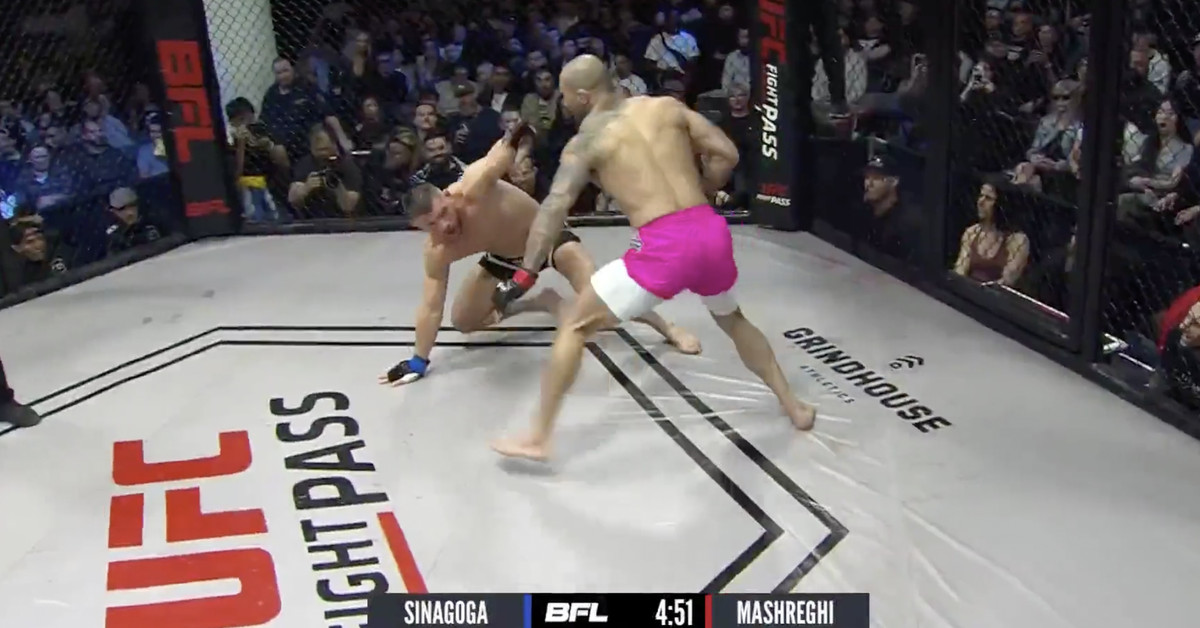 Featured image for Ash Mashreghi's Brutal Knockout Combo After Fake Glove Touch.