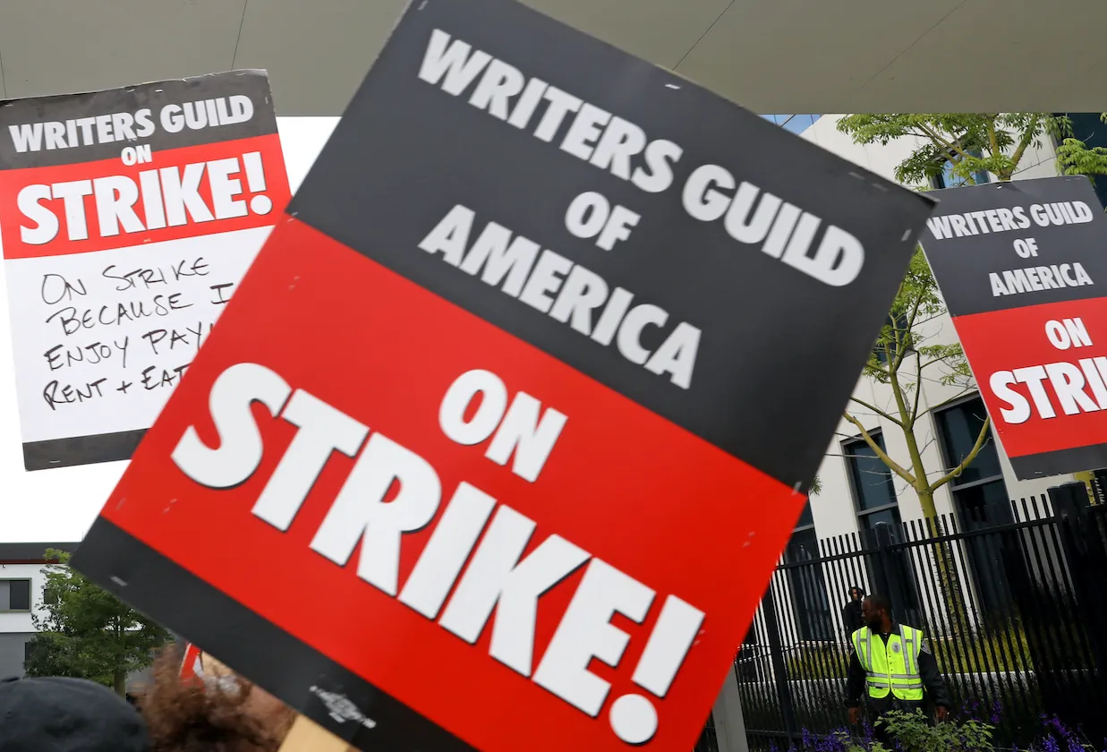 Featured image for Lionsgate Suspends 'BMF' Producer for Threatening Striking Writers on Picket Line.