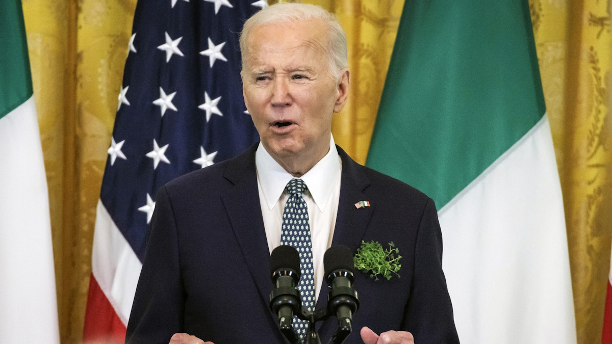 Featured image for "Biden Urges Unity and Aid in St. Patrick's Day Speech"