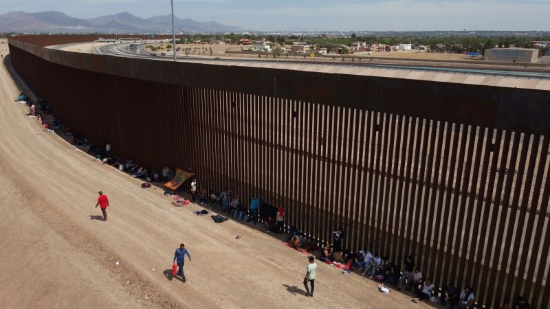 Title 42 expiration prompts surge of migrants at US southern border.