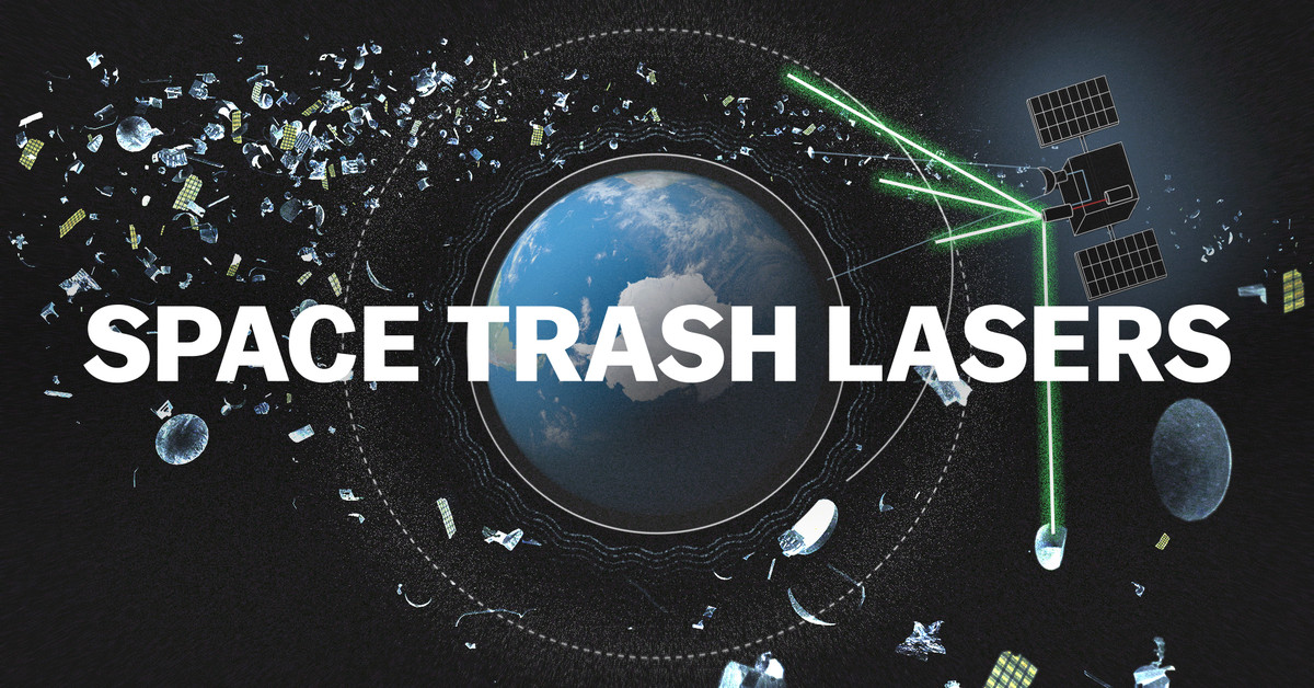 Featured image for "Revolutionizing Space Cleanup: Ground-Based Lasers Target Space Debris"