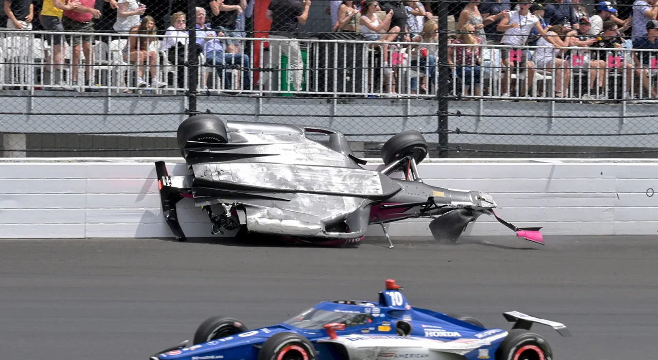 Featured image for Indy 500 Fan to Receive New Car from Penske Entertainment after Tire Damage