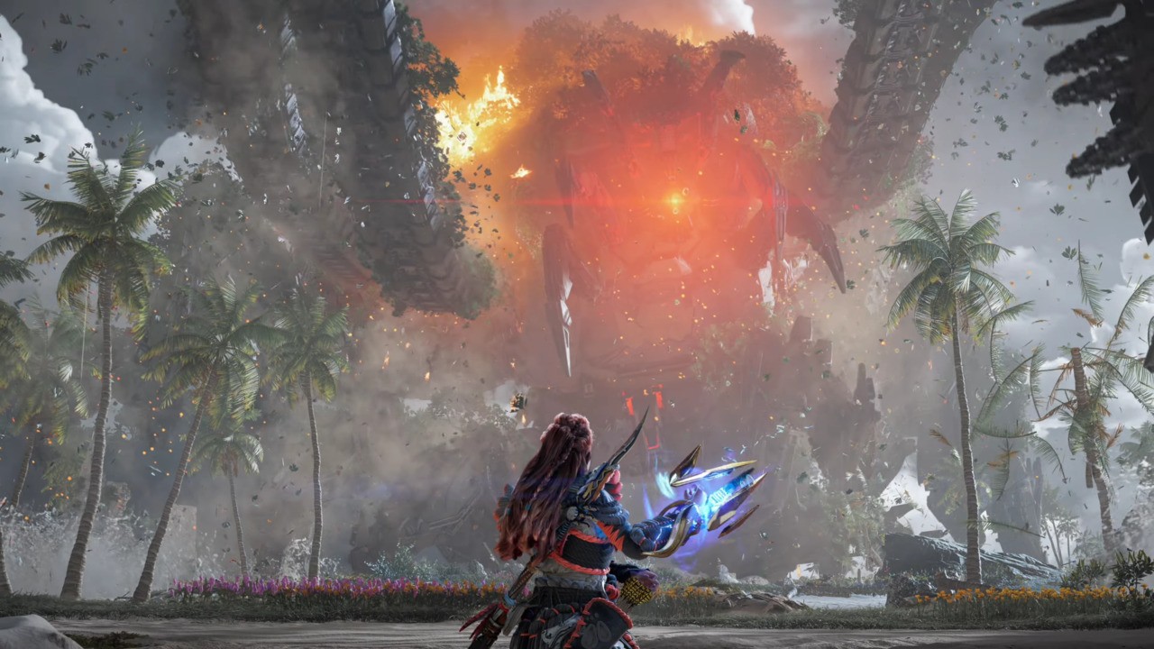 "Horizon Forbidden West: Burning Shores and Valley of the Fallen - Trailers, Walkthroughs, and DLC Homage"