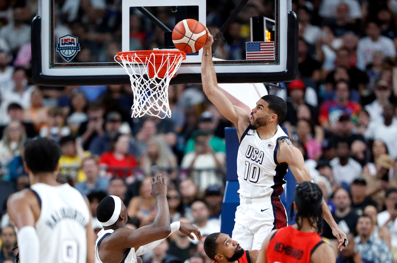 Featured image for Team USA Edges Out Australia in Thrilling Exhibition Win