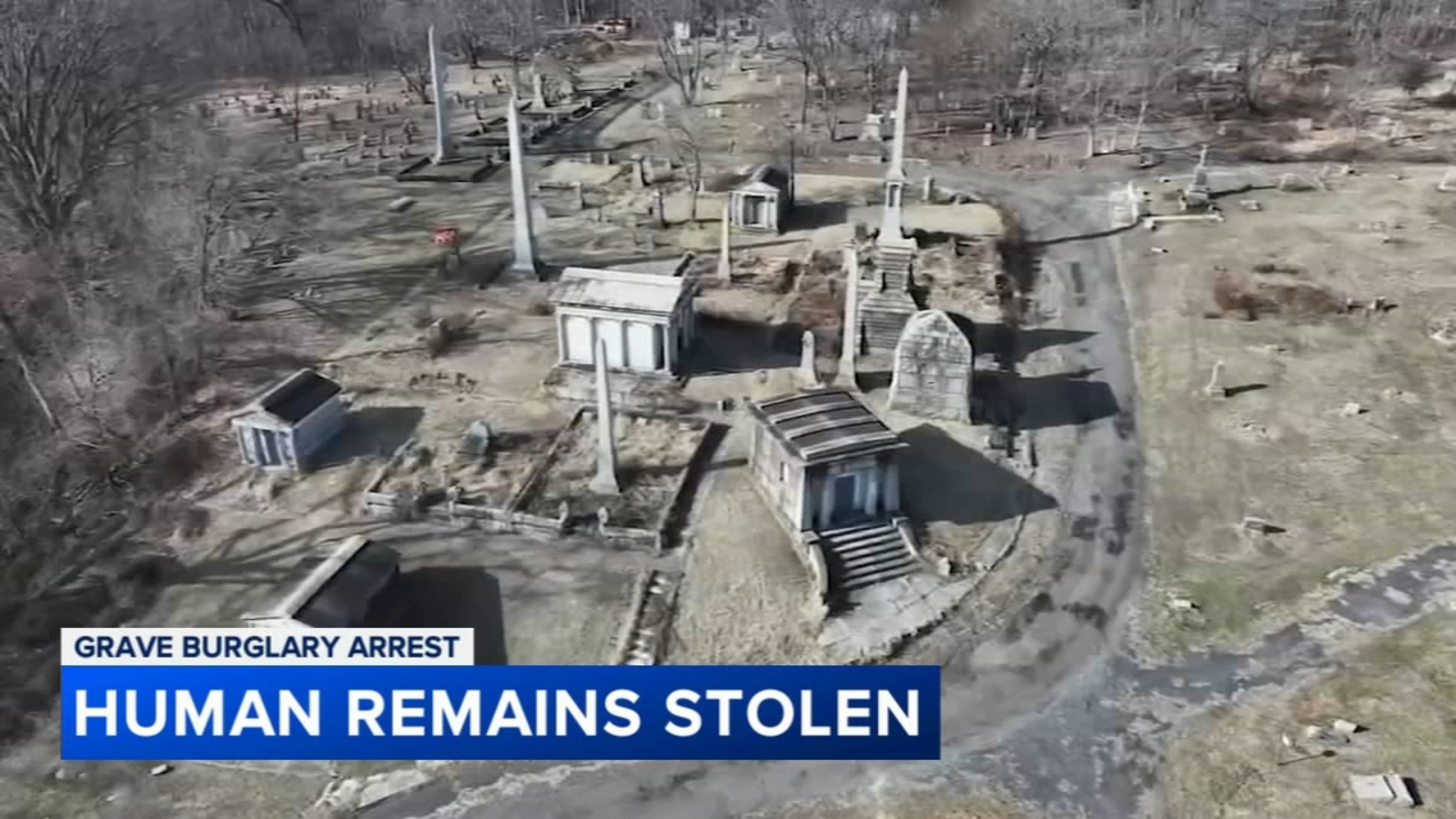 Featured image for Pennsylvania man accused of grave robbery with over 100 skeletons stolen