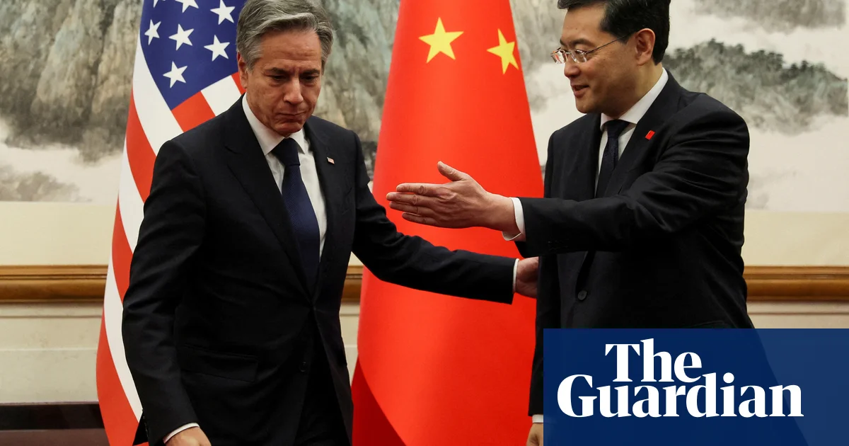 Blinken's High-Stakes Visit to China: Seeking Cooperation and Cooling Tensions.