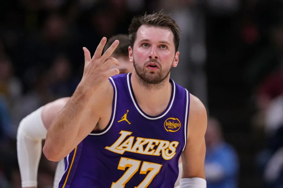 Doncic powers Lakers past Nets with 41 points as tech fouls pile up