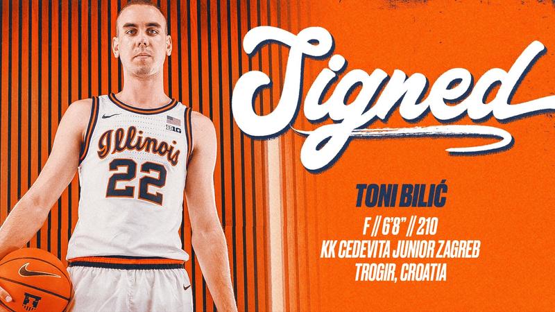 Featured image for Illinois Adds Croatian Forward Toni Bilic to Roster