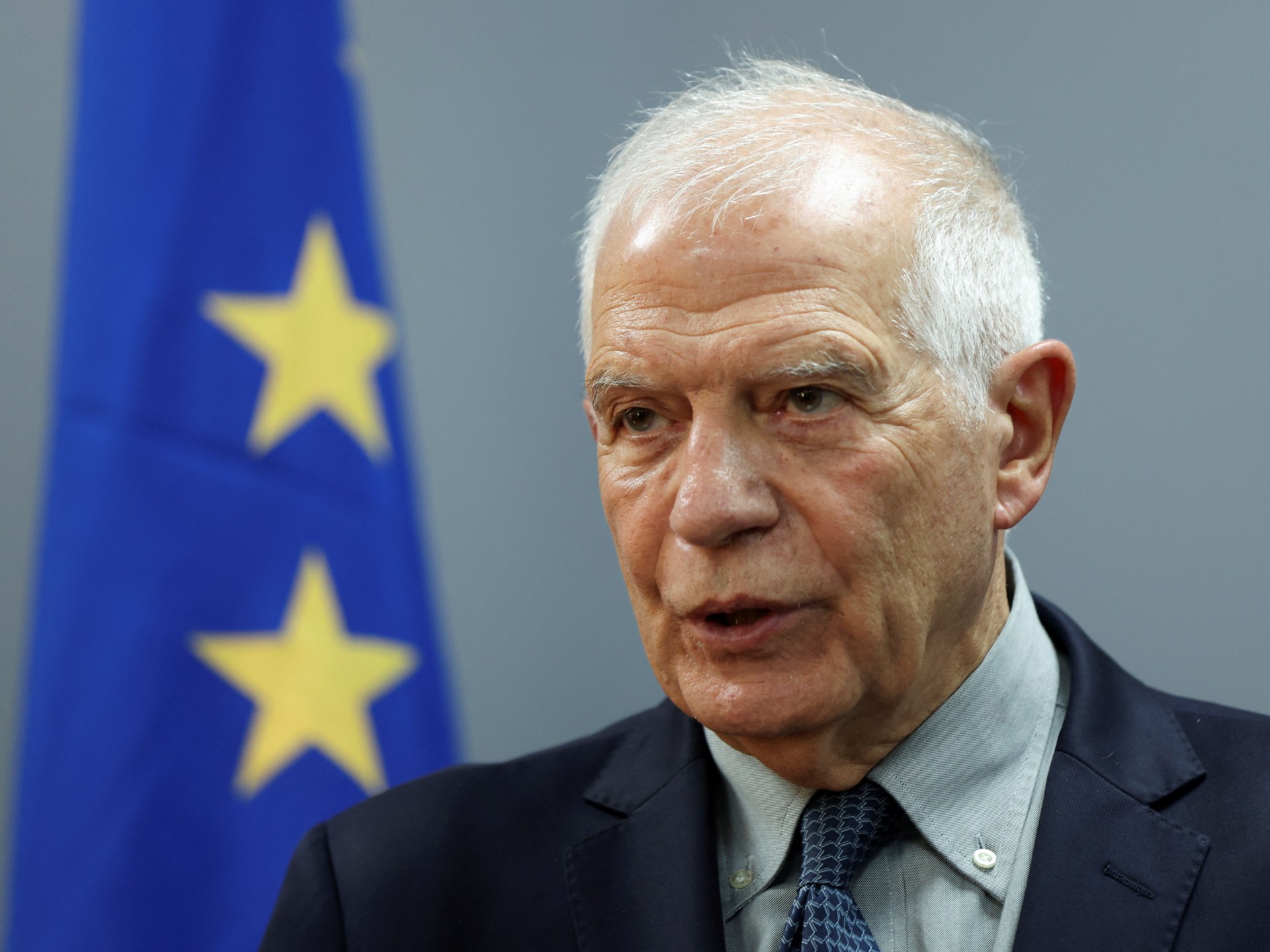 EU's Borrell Urges Israel to Commit to Two-State Solution