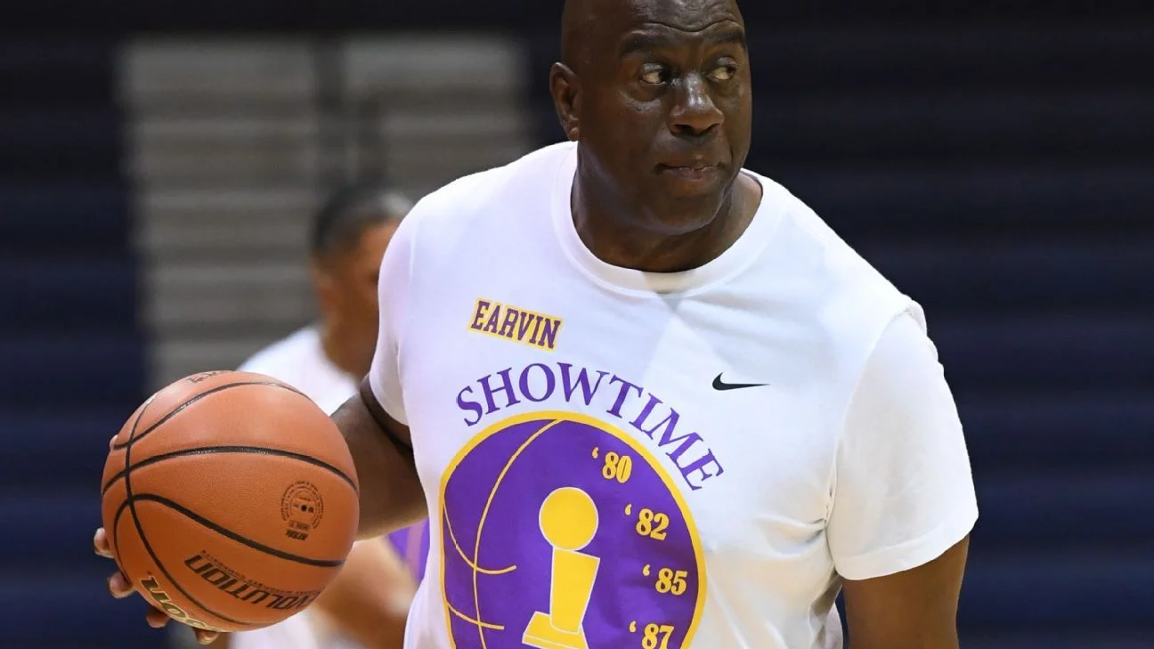 Magic Johnson Joins Ownership Bid for Washington Commanders