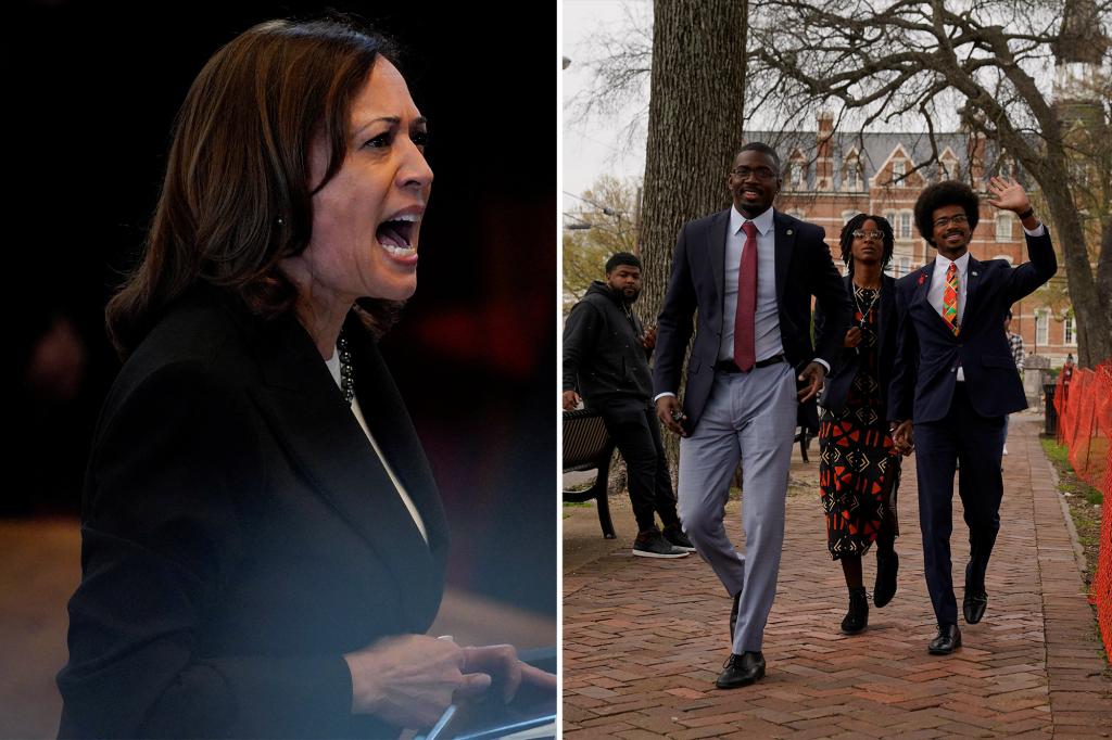 Controversy Surrounds VP Harris' Meeting with Expelled Tennessee Democrats Instead of Mass Shooting Victims