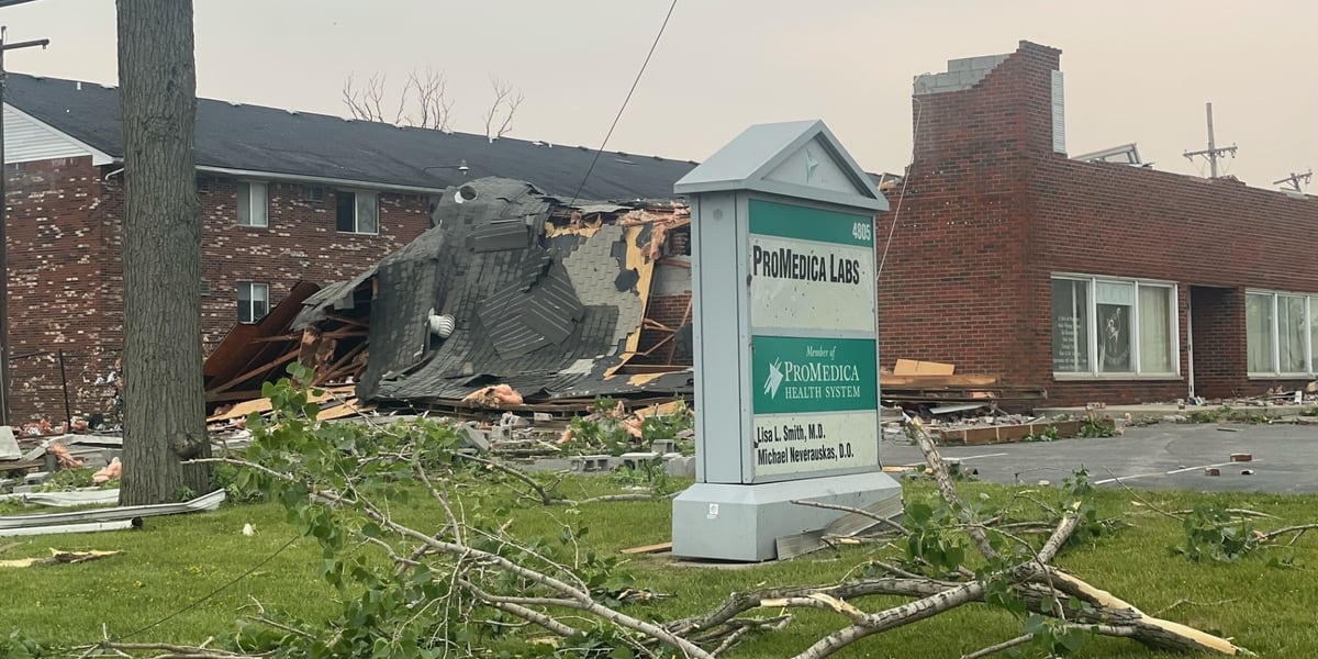 Severe storms and tornado warnings cause damage in Ohio.