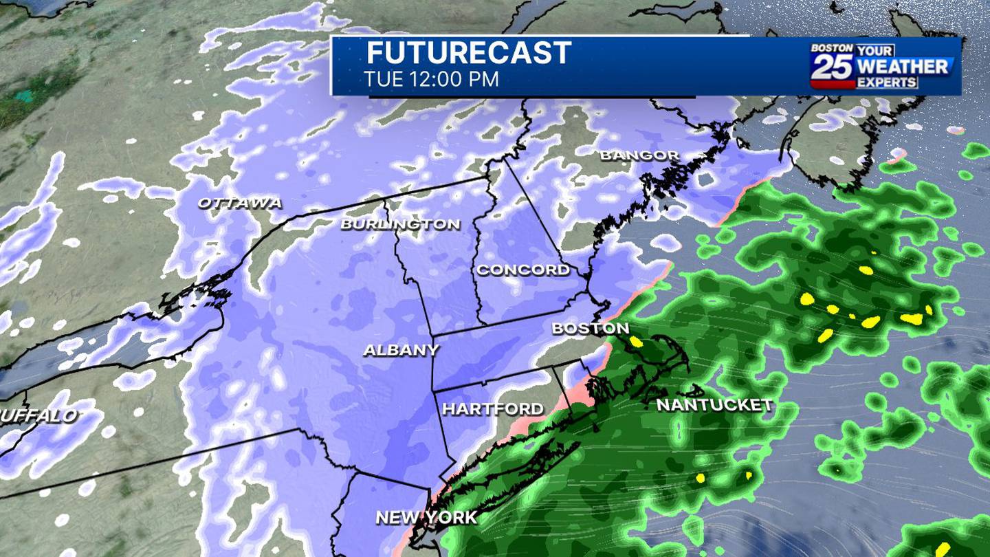 "New England's Snowy Week: Multiple Chances for Flurries and Light Snow"