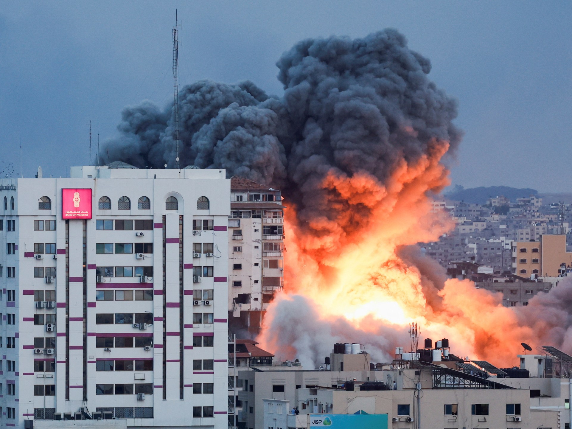 "Israel's Airstrikes Flatten Gaza Towers Amid Deadly Conflict with Hamas"