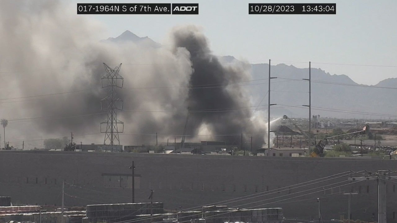 "Multiple Fires Engulf Phoenix, Threatening Downtown and Industrial Areas"