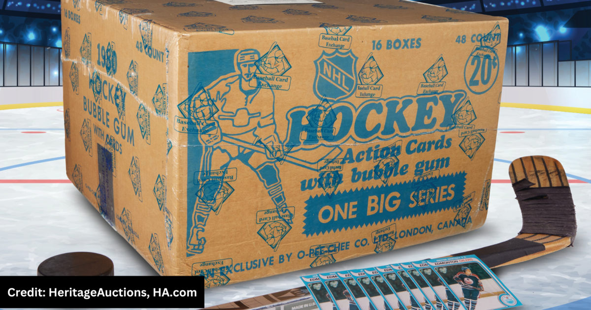 Featured image for "Unopened Case of Hockey Cards Sells for Record $3.7 Million at Auction"